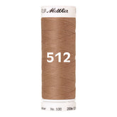 Amann Mettler Seralon naaigaren | 200m | 512 Taupe Naaigaren SERALON - 200M - 0512 4012500036560
